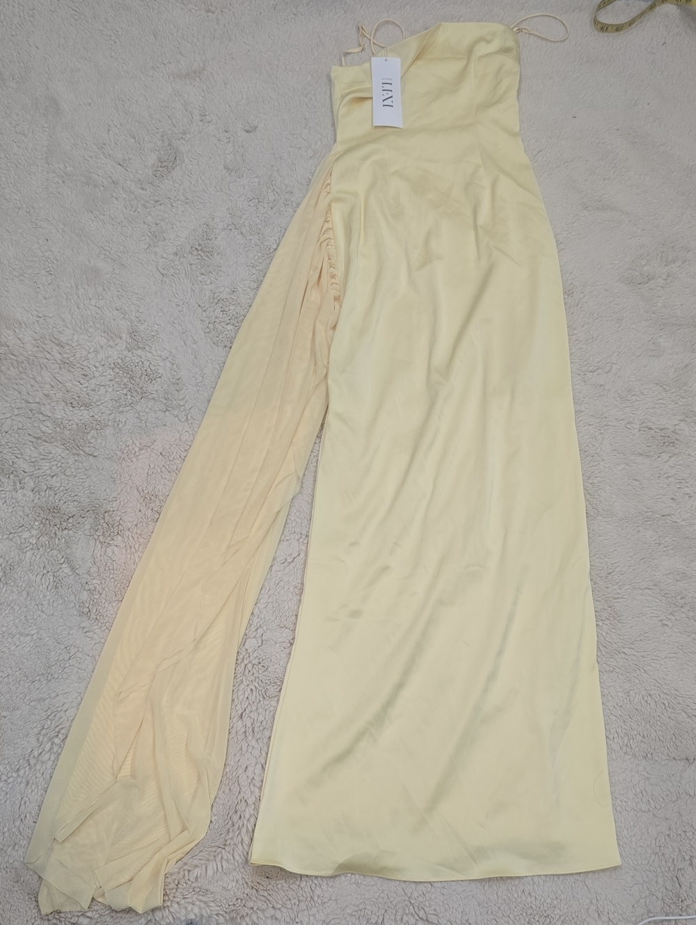 STUDIO LEXI PALE YELLOW DRESS
